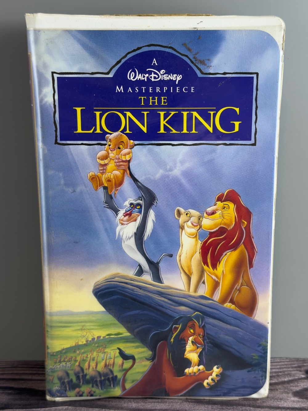 Lot of 4 Disney VHS Masterpiece Movies Lion King Jungle Book Bambi Hunchback
